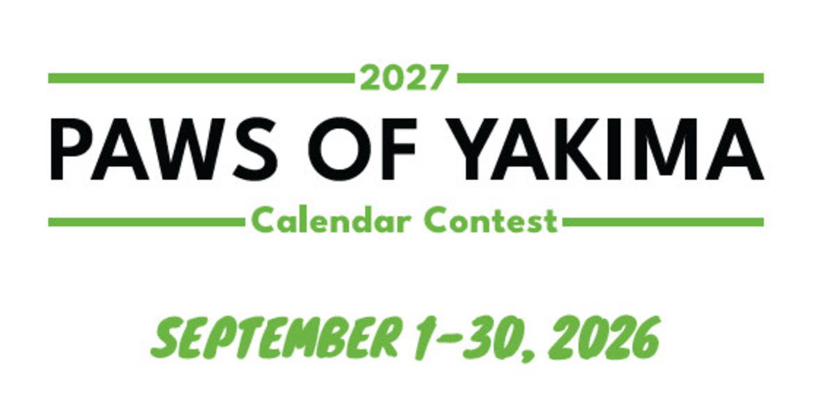 Paws of Yakima Calendar Contest 2026
